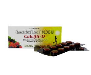 Chewable vitamin D tablets for daily needs