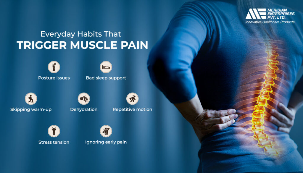 Habits That Cause Muscle Pain